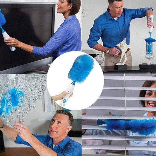 منفضة غبار آلية متعددة الأسطح - خفيفة الوزن ومثالية للمنزل والمكتب